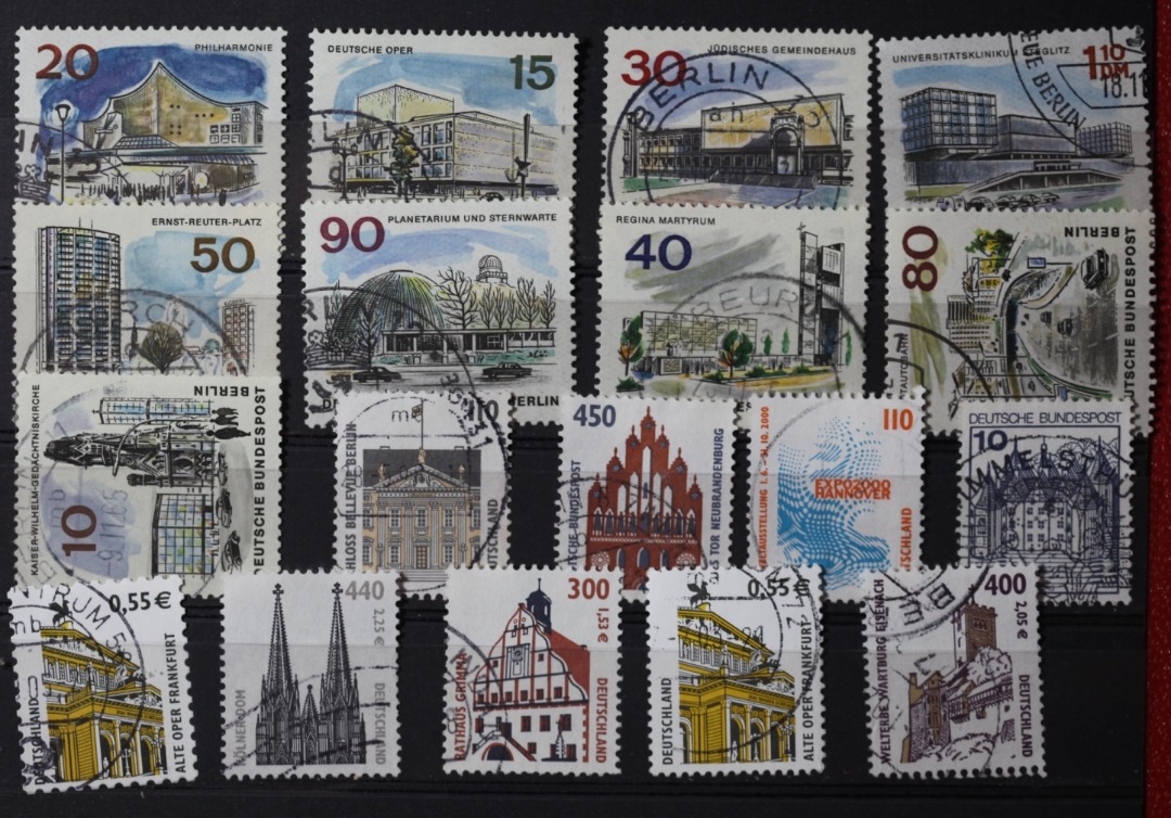 West Germany Stamp Set for 150 (Lot A Set21), Hobbies & Toys