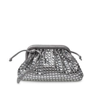 Steve madden Black / Silver shoulder pouch bag