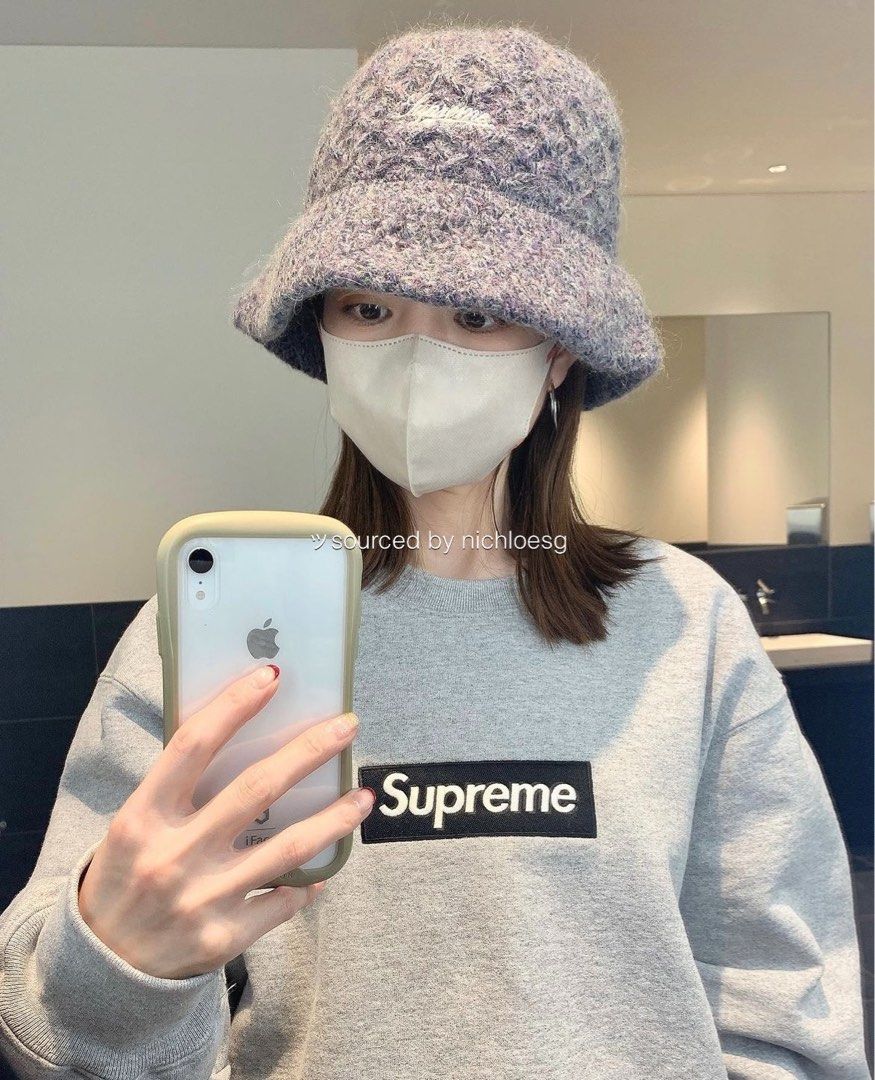 22AW22AW  Supreme Mohair Crochet Crusher M L