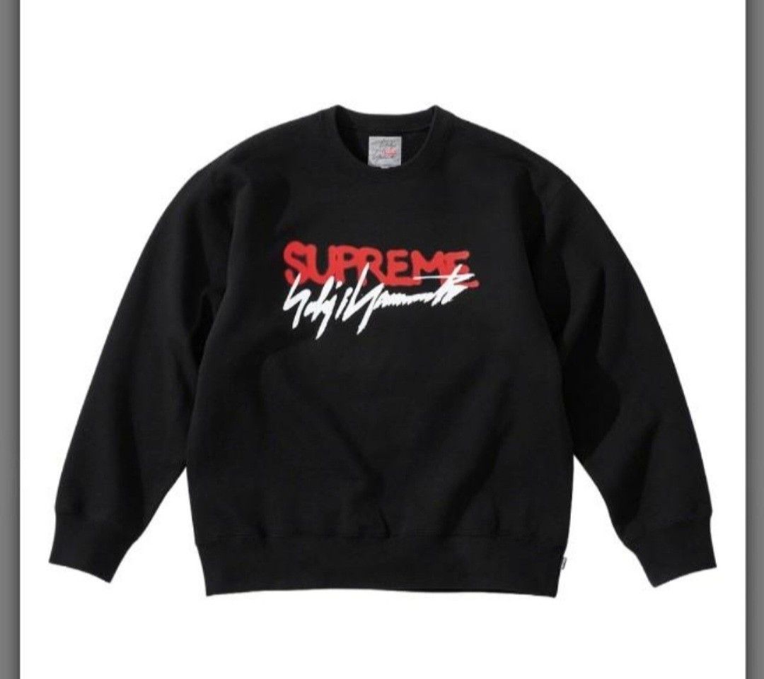 Supreme Yohji Yamamoto Crewneck Y3 medium black