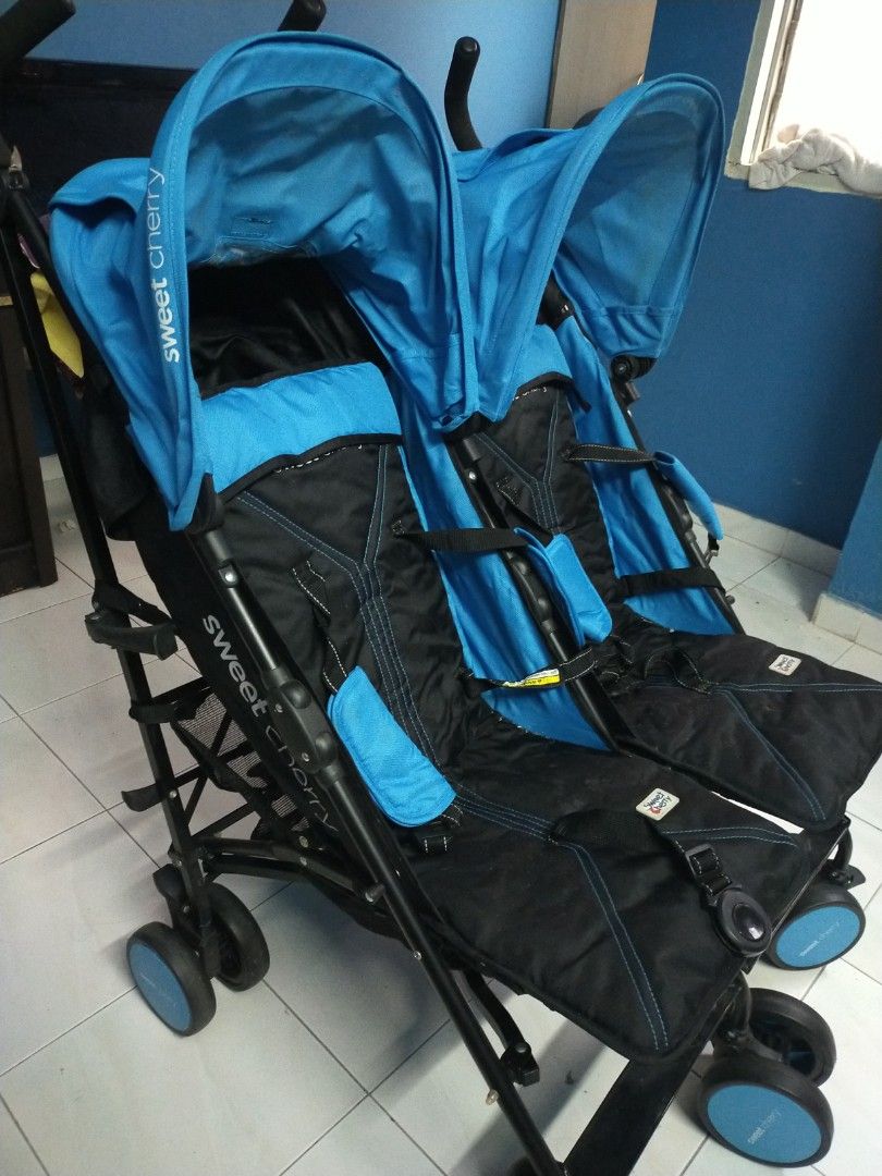 Sweet cherry twin stroller hot sale