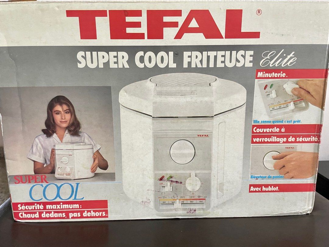 Tefal Supercool Safety Fryer (DEEP FRYER MACHINE), TV & Home Appliances