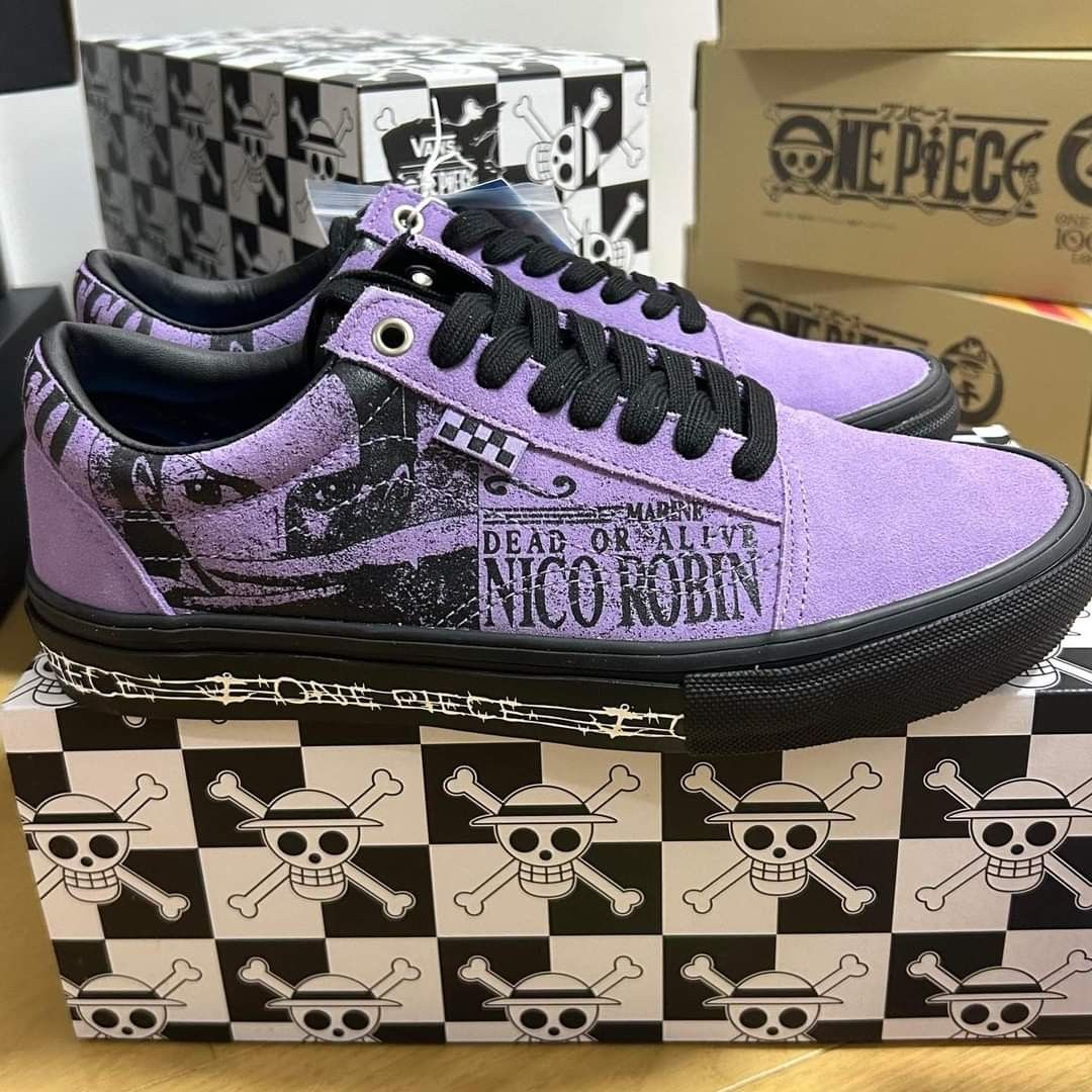 The One Piece x Vans collaboration Skate Old Skool One Piece Wanted