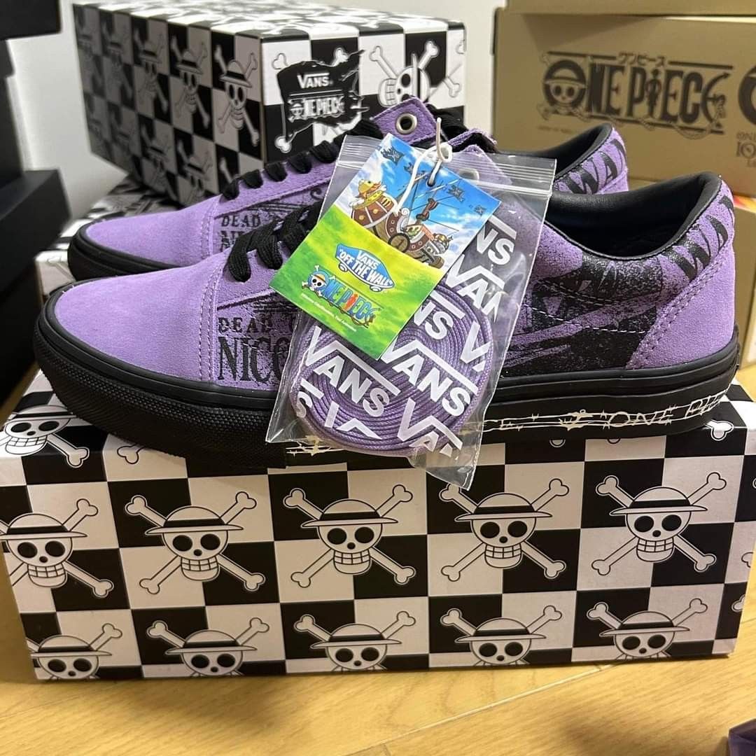 The One Piece x Vans collaboration Skate Old Skool One Piece Wanted