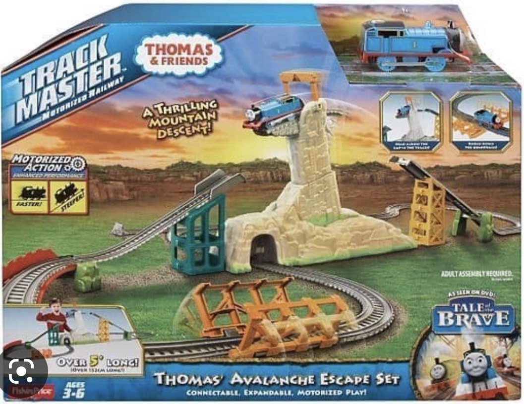 Thomas Friends TrackMaster Avalanche Escape Set Hobbies