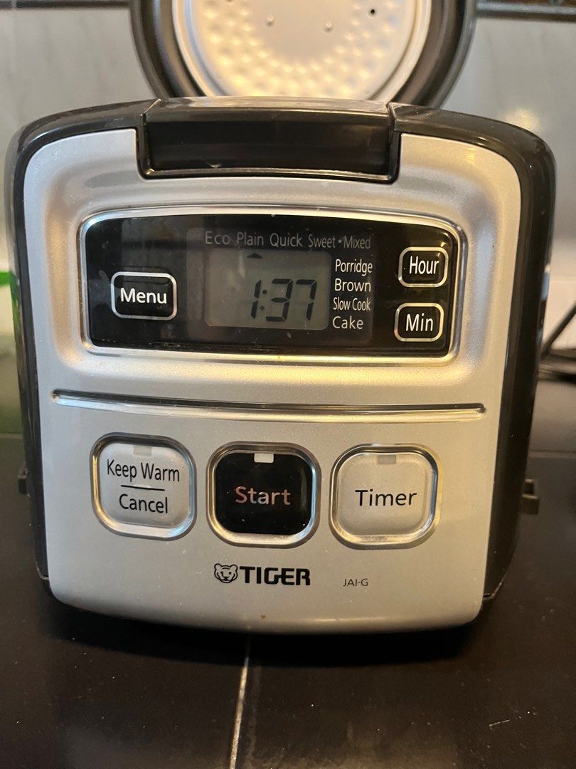 Tiger Rice Cooker, 3 cup 0.55l, TV & Home Appliances, Kitchen