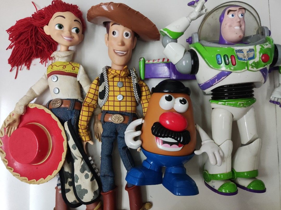 Authentic Toy Story Doll-Buzz Lightyer ,Woody,Jessy,Potato Head, Hobbies &  Toys, Toys & Games On Carousell