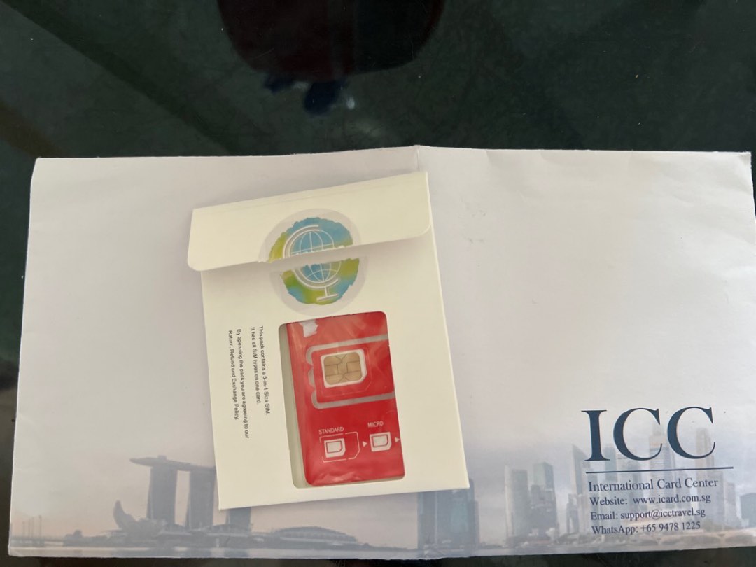 Travel SIM Card for Turkey, Hobbies & Toys, Travel, Travel Essentials ...