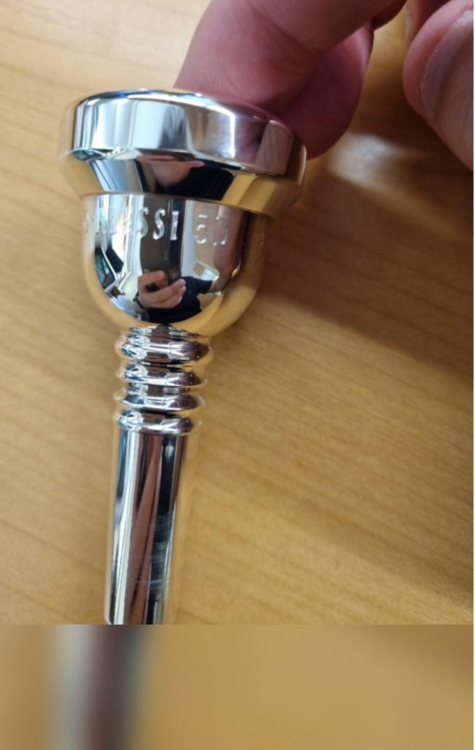 Trombone Mouthpiece Griego Alessi 5D, Hobbies & Toys, Music & Media