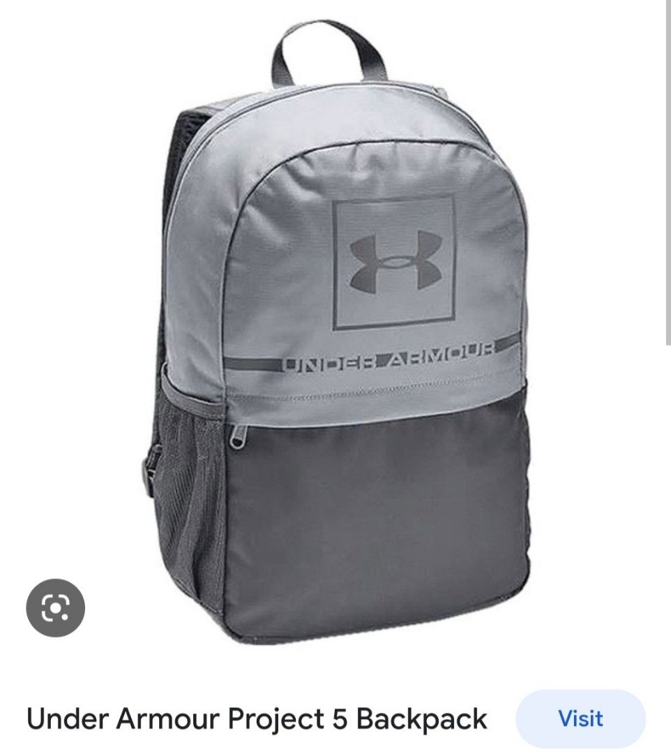 Under Armour PROJECT 5 INTERNATIONAL Backpack 19 Liters Men s Fashion Bags Backpacks on Carousell