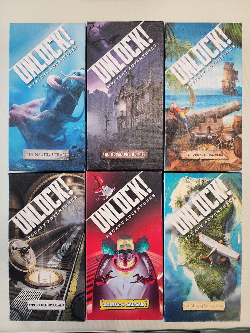 Unlock Board Games!, Hobbies & Toys, Toys & Games on Carousell