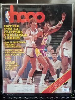 VINTAGE 1985 NBA HOOP MAGAZINE