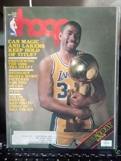 VINTAGE 1986 NBA HOOP MAGAZINE