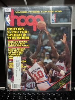 VINTAGE 1991 NBA HOOP MAGAZINE