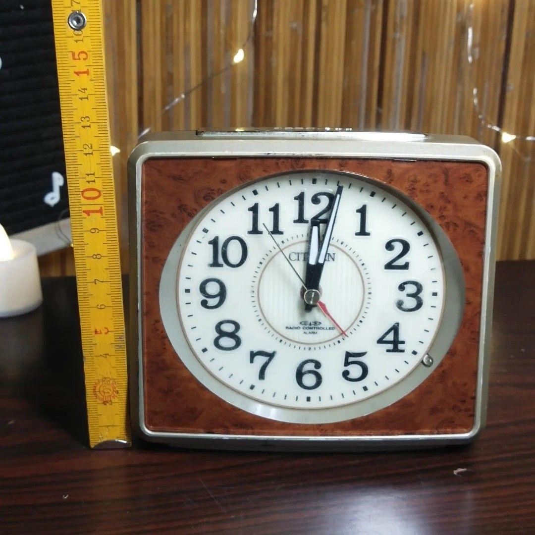 Vintage Citizen Alarm Clock, Furniture & Home Living, Home Decor