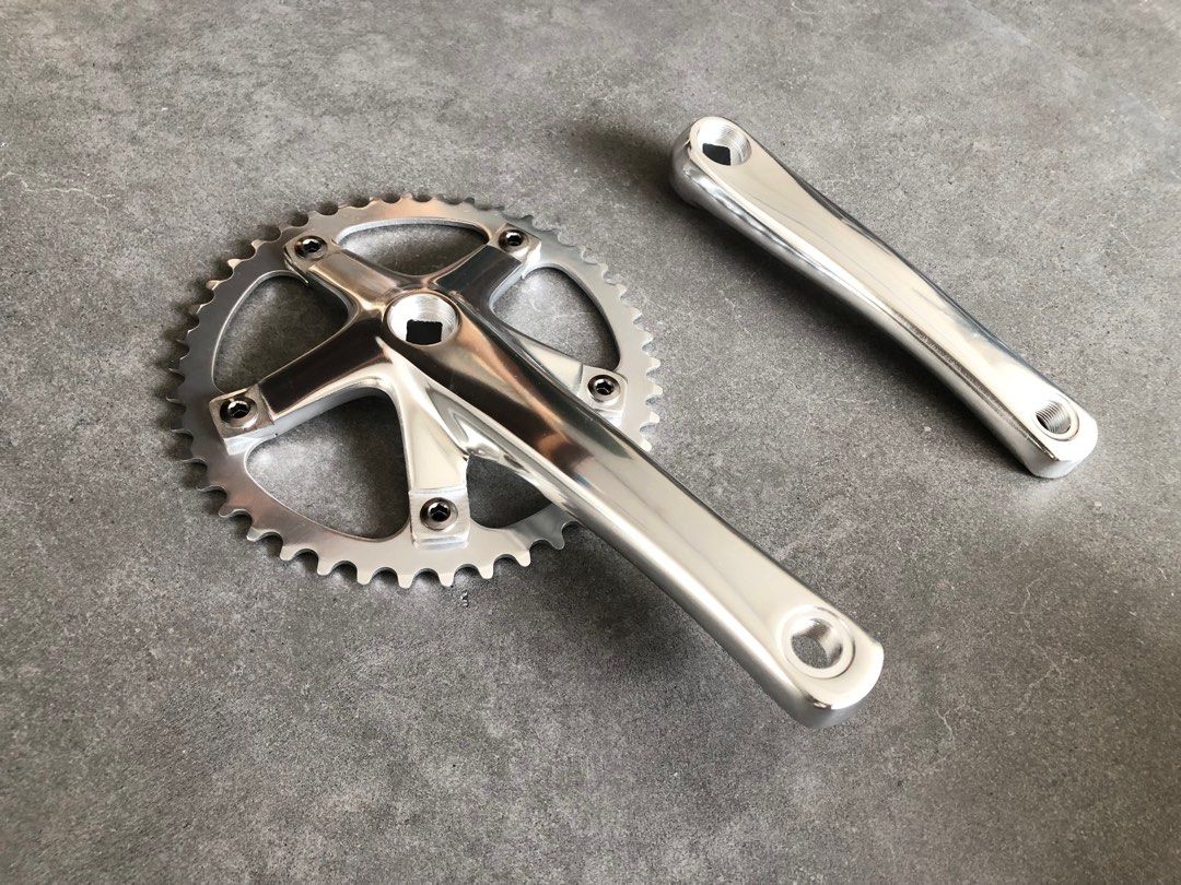 SR SAKAE 52/42 1970/1980 Pedalier Crankset Vélo Old Bicycle