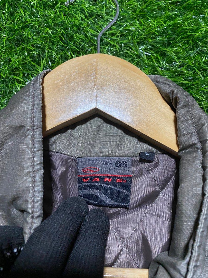 Vans windbreaker Silver hotsell