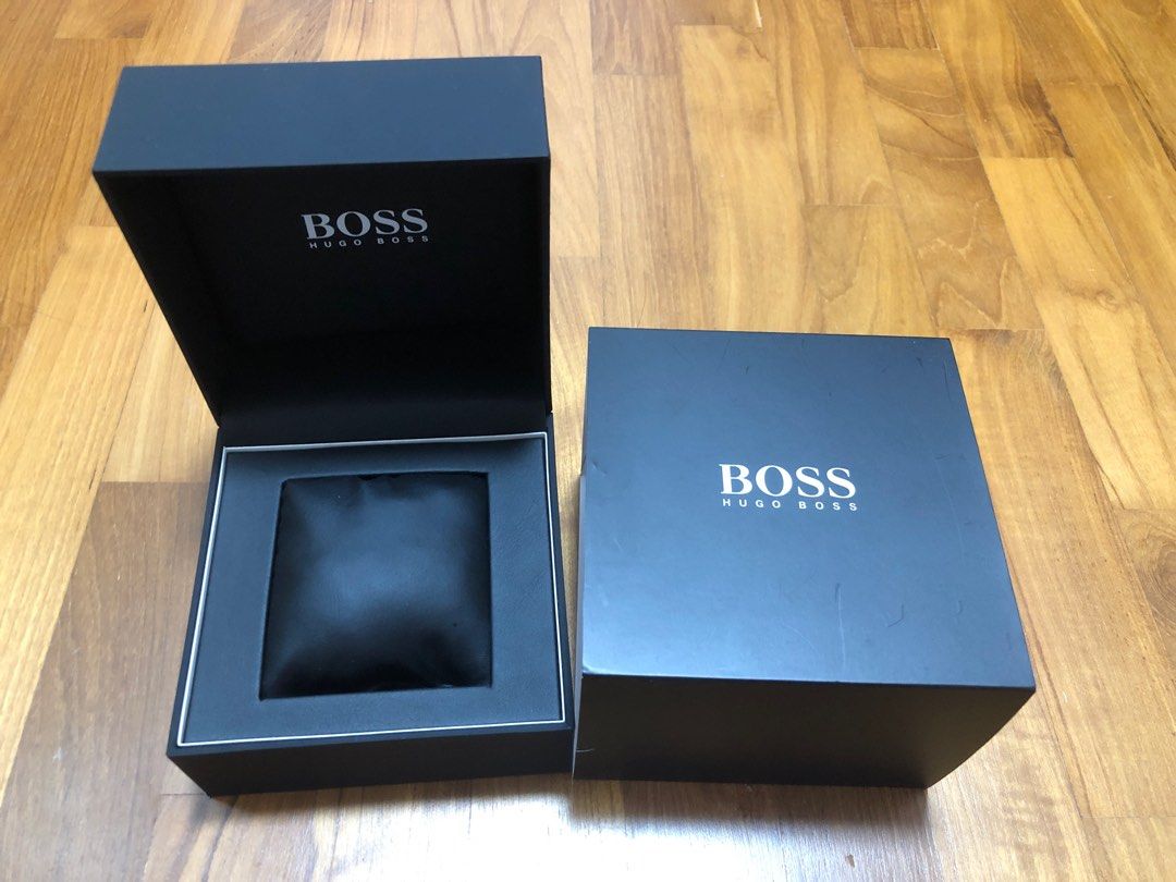 Hugo boss watch store box