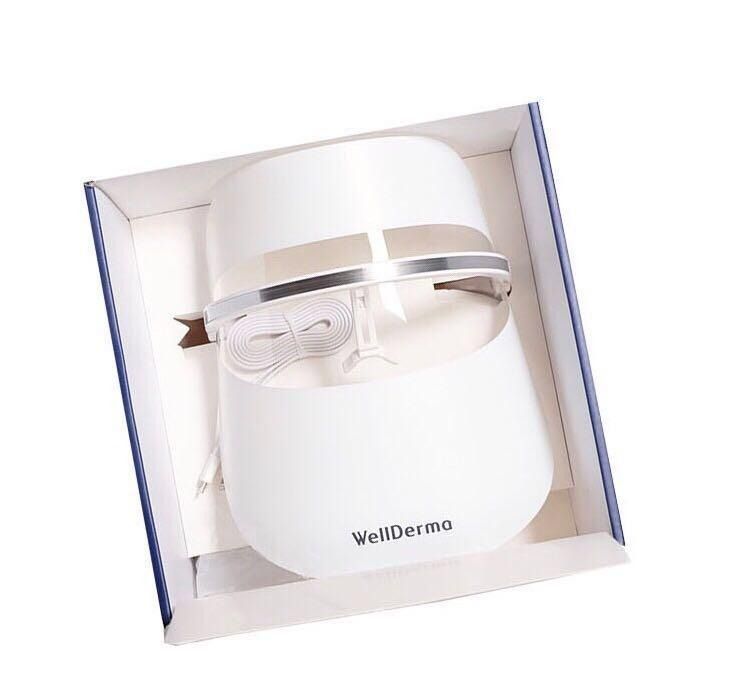 WellDerma LED Light Therapy Mask, Beauty & Personal Care, Face, Face Care on Carousell