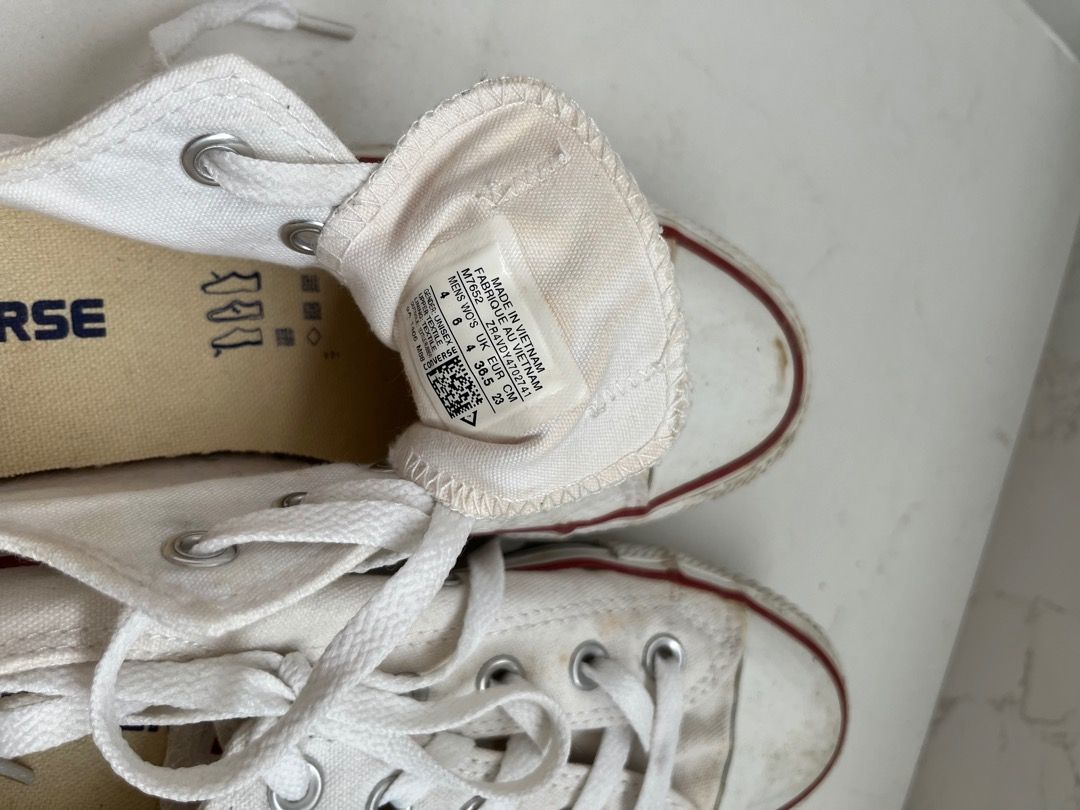 White converse 4 on sale