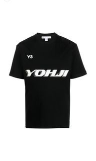 Y3 logo t shirt