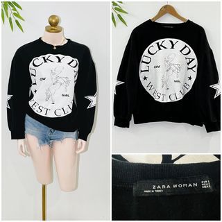 Zara Black Sweatshirt