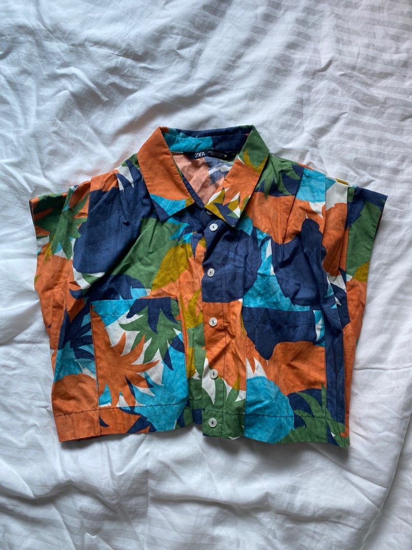 zara pineapple shirt