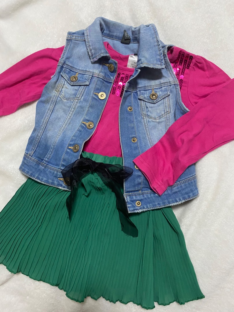 ZARA set dress, Babies & Kids, Babies & Kids Fashion on Carousell