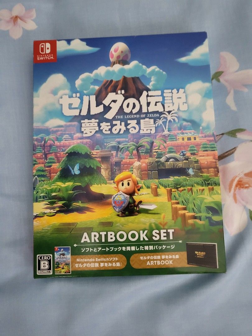 Zelda link awakening artbook set, Video Gaming, Video Games, Nintendo