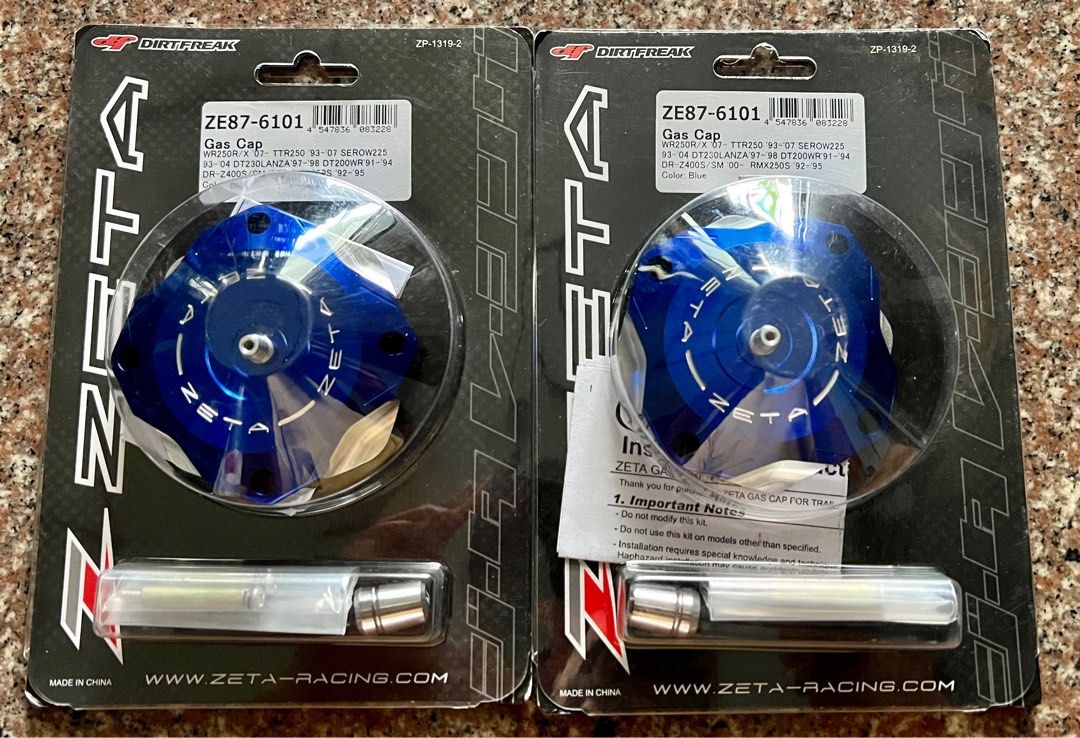 Zeta Trail Tank Cap, Motorcycles, Motorcycle Accessories on Carousell