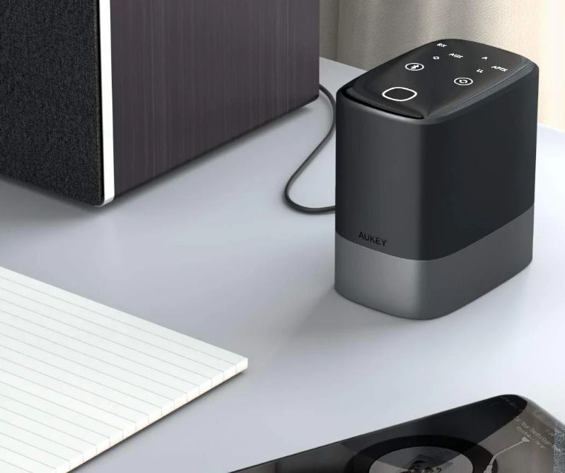 [3348] AUKEY 2in1 Wireless Transmitter and Receiver, Audio, Portable