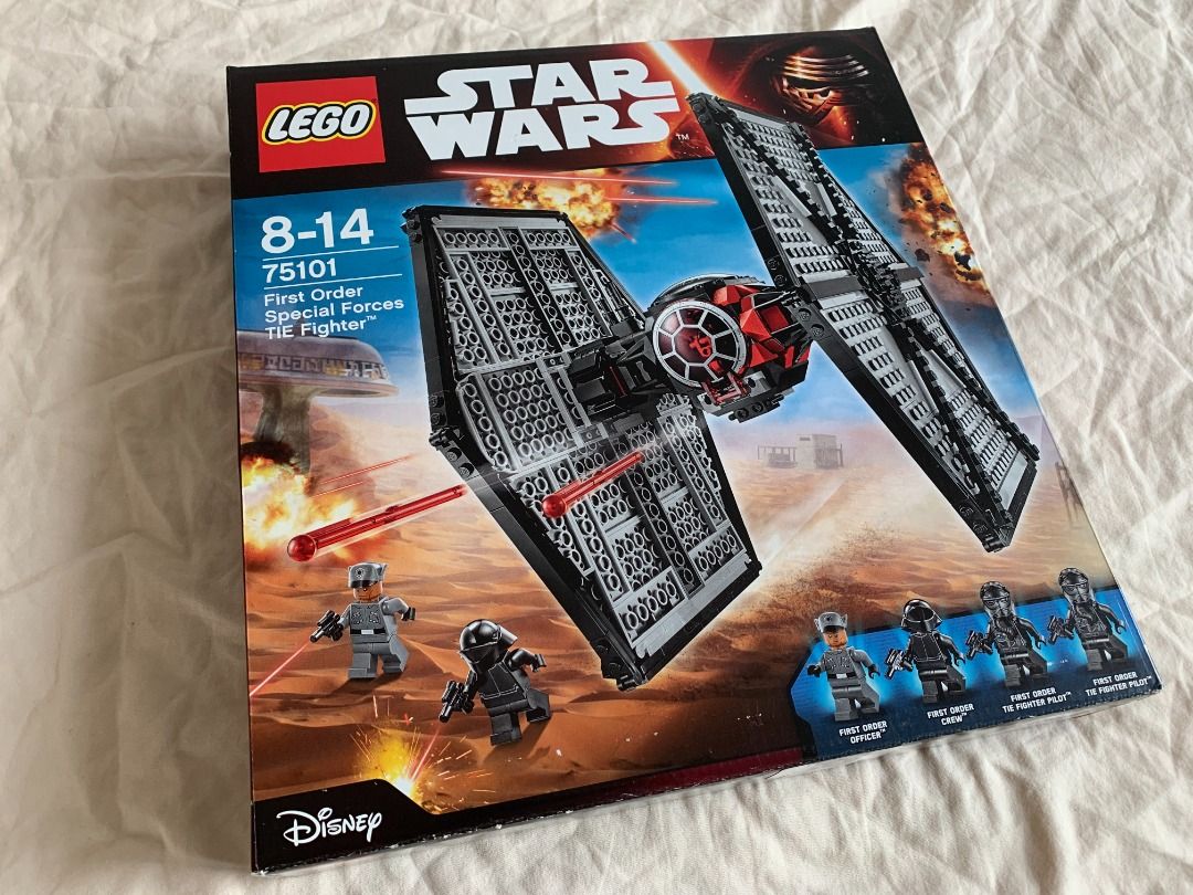 Lego star wars first order hot sale special forces tie fighter 75101