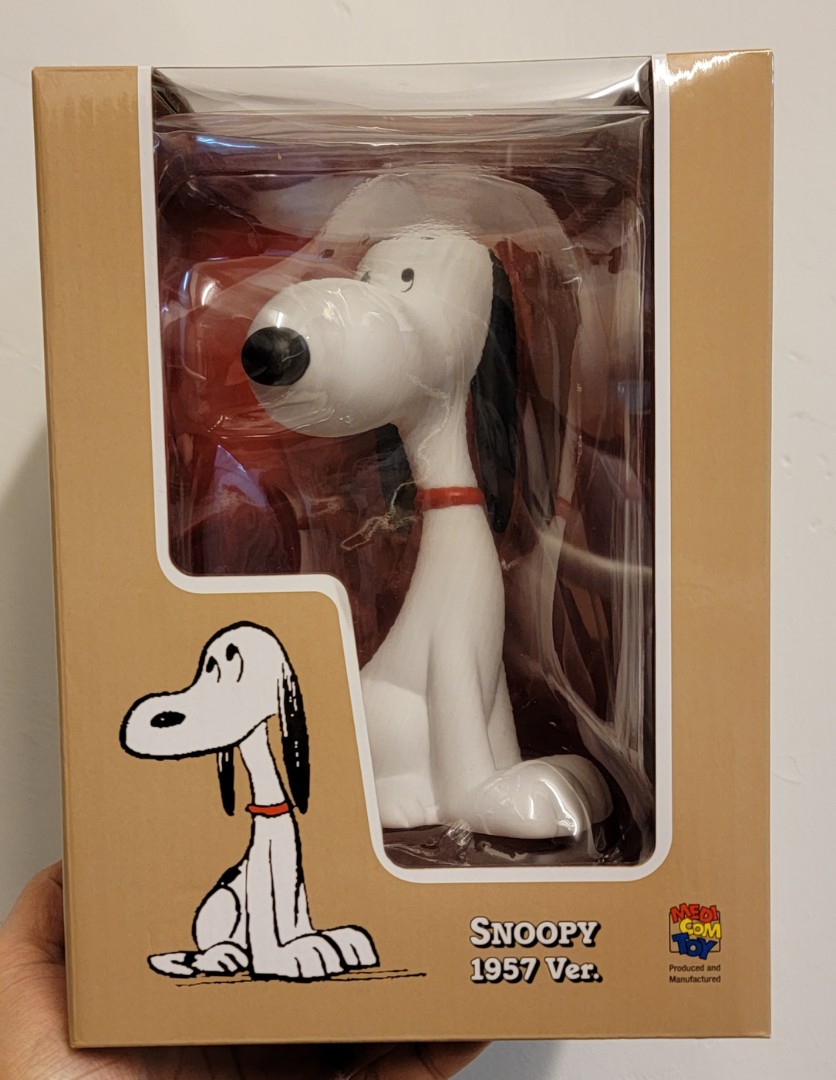 全新現貨Medicom Toy VCD No.382 Snoopy 1957 Ver., 興趣及遊戲