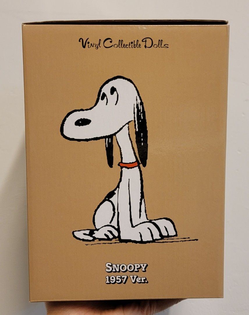 全新現貨Medicom Toy VCD No.382 Snoopy 1957 Ver., 興趣及遊戲, 玩具