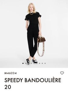 LV Speedy Bandoulière 20 Black Monogram Empreinte Leather (NFC), Luxury,  Bags & Wallets on Carousell