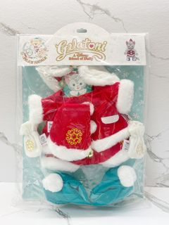 絕版全新現貨🌟 東迪 Christmas Gelatoni 日本迪士尼 東京迪士尼海洋 聖誕 xmas 2014 衫仔 著替 替著 着替 替着 公仔衫 Duffy and friends Stellalou Linabell Olu