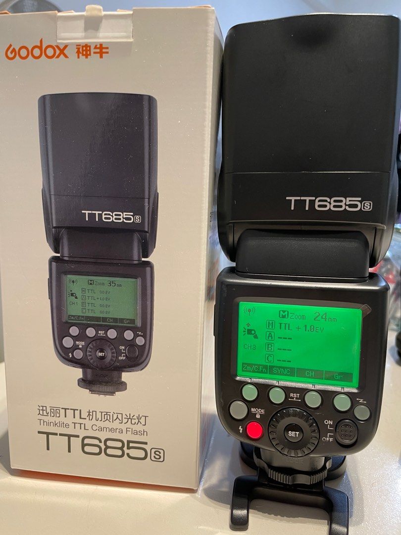 神牛Godox TT685 s / X1T-S 一套, 攝影器材, 攝影配件, 閃光燈- Carousell