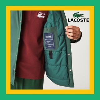 ♥️ LACOSTE padded winter jacket thermal insulation water repellent. 100% original. FREE DELIVERY!