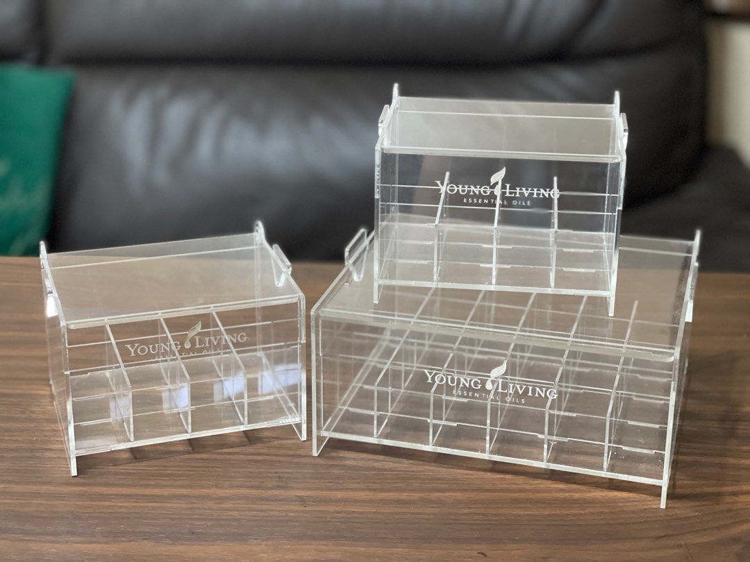 Ad Racks Yl Acrylic Oil Rack with YL logo, Furniture & Home Living, Home ...