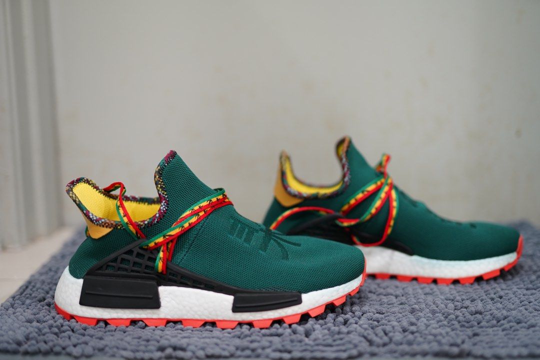 Pharrell Williams x adidas NMD Human Race 'Green' (Asia Exclusive) - EE7584  - Novelship