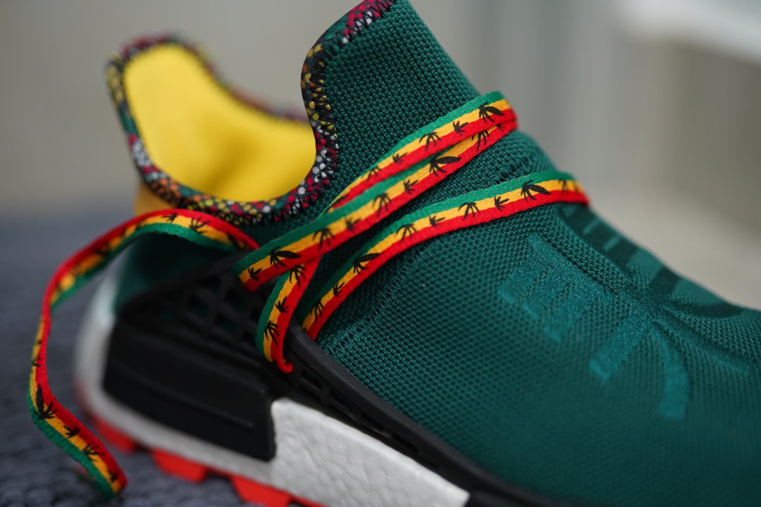 Pharrell Williams x adidas NMD Human Race 'Green' (Asia Exclusive) - EE7584  - Novelship