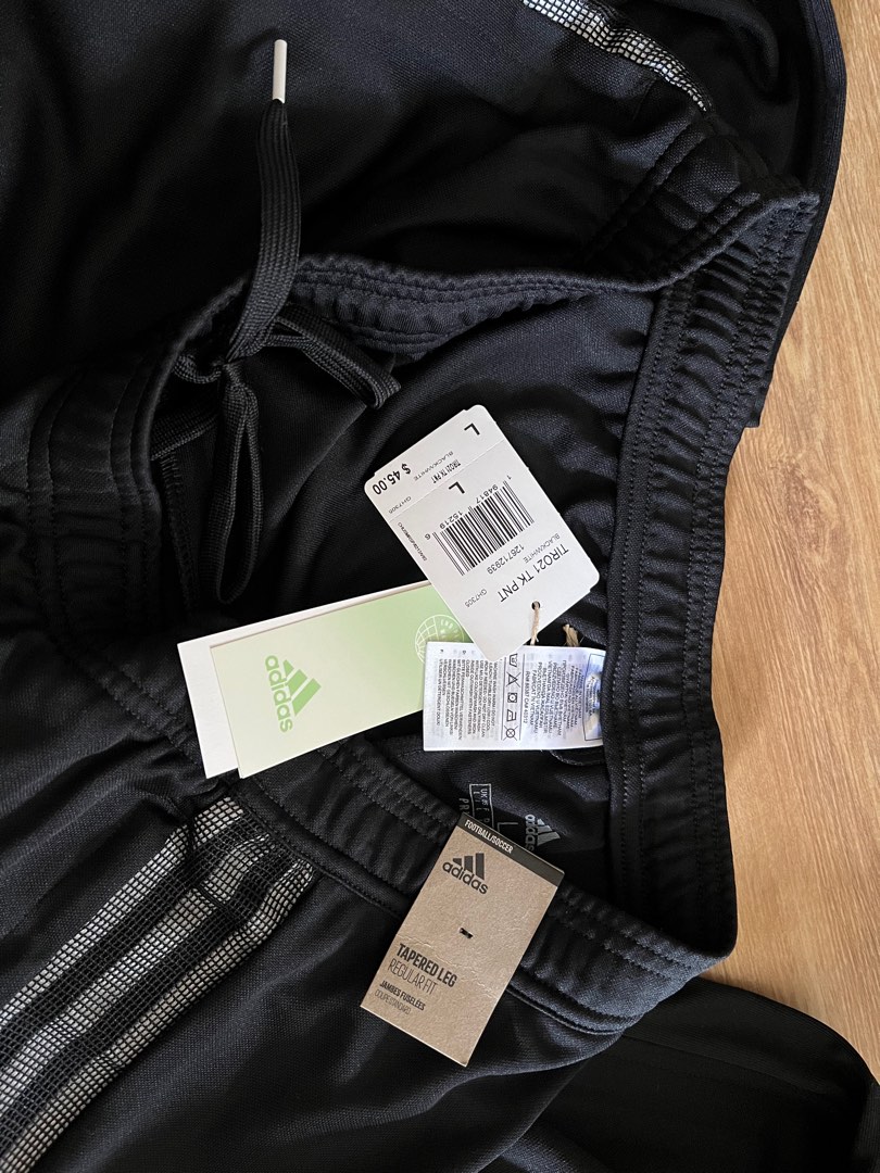 Adidas soccer pants zipper bottom sales