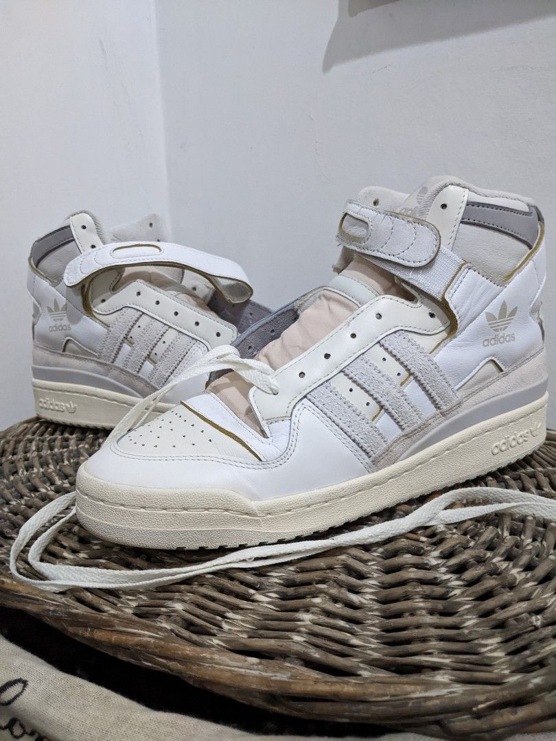 Adidas FORUM 84 Orbit Grey, Fesyen Pria, Sepatu Sneakers di