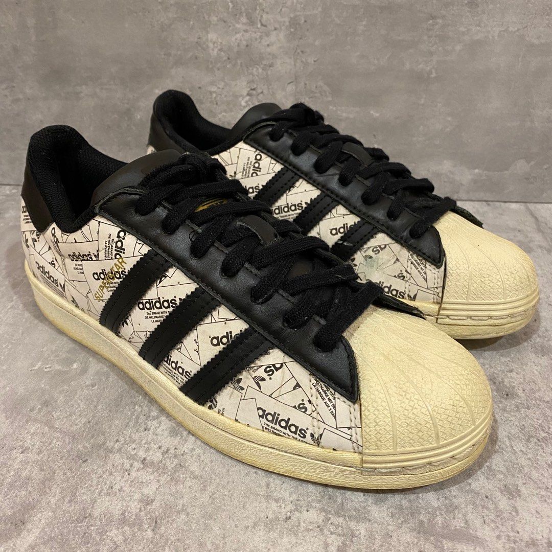 Superstar black sales size 7.5