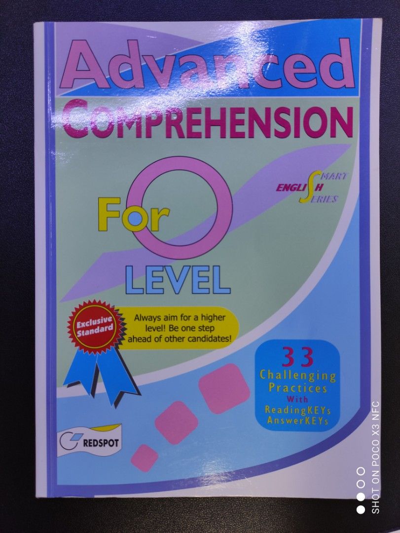 Advanced Comprehension for O Level, Hobbies & Toys, Books & Magazines ...