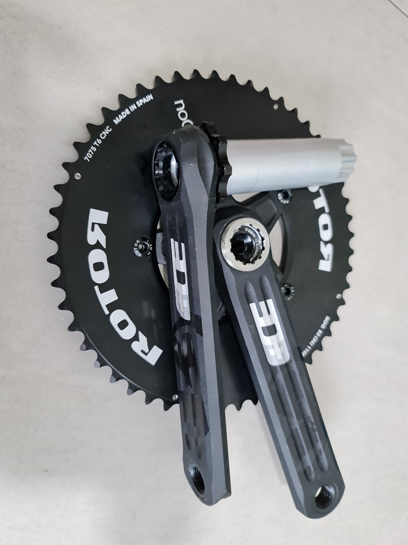 rotor aldhu sigey axo パワーメーター - 自転車、サイクリング