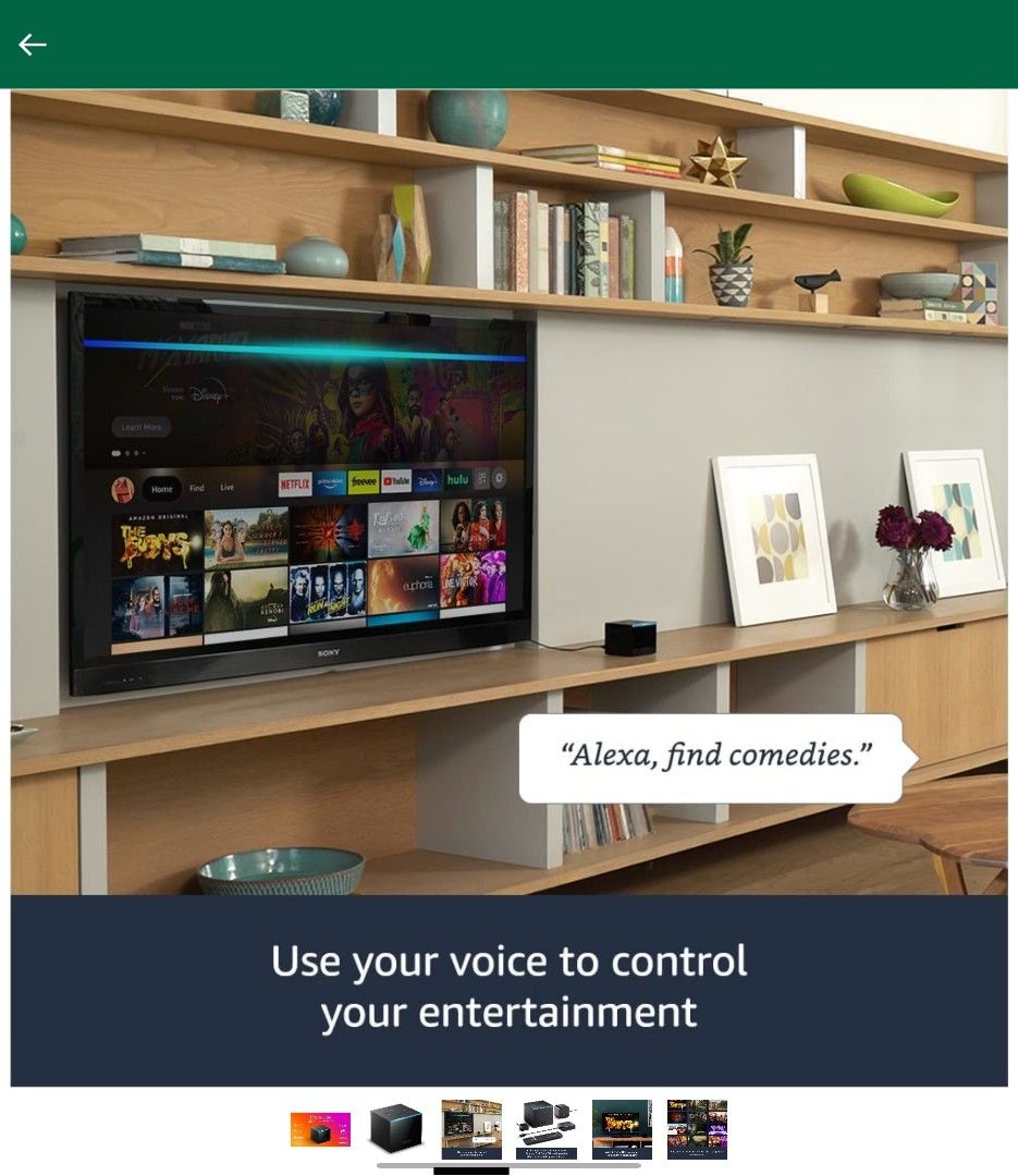 Amazon Fire TV Cube Gen 2 (2019), TV & Home Appliances, TV