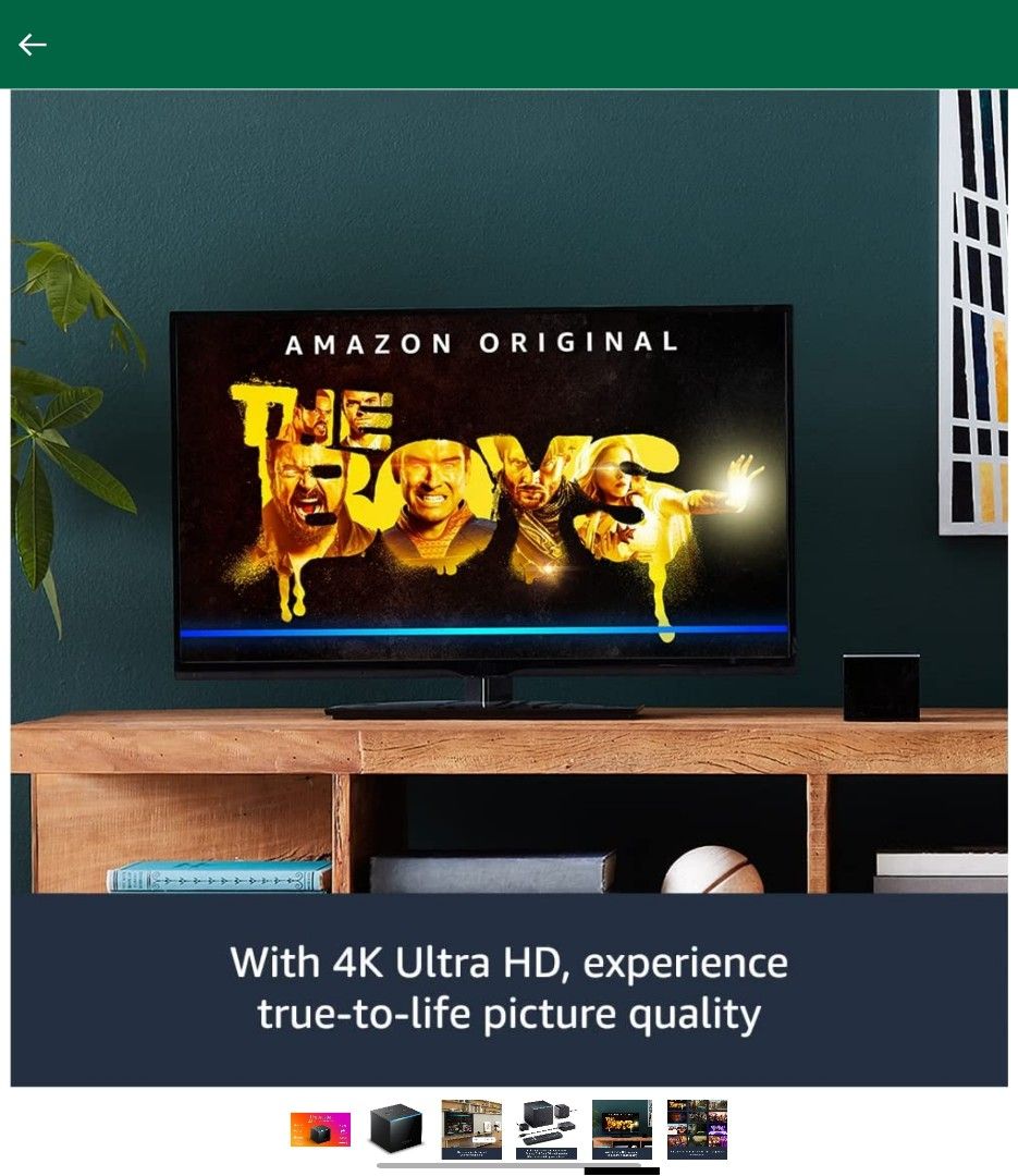 Amazon Fire TV Cube Gen 2 (2019), TV & Home Appliances, TV