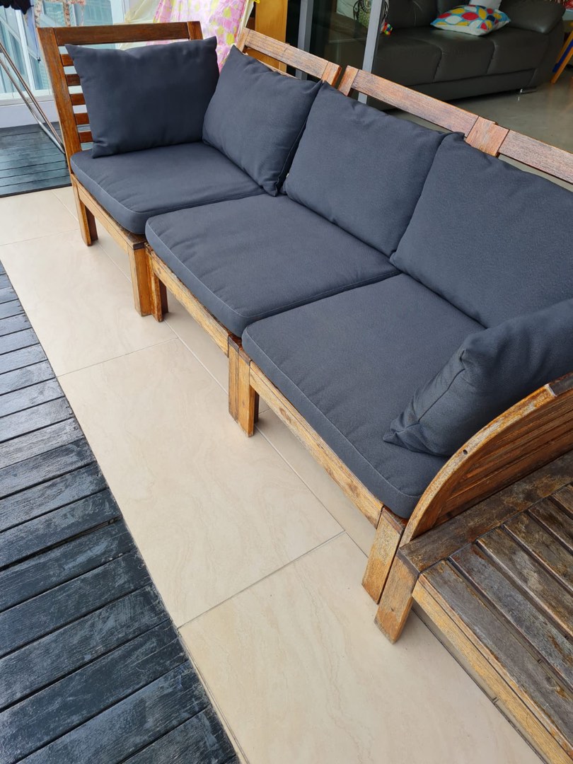 Applaro Outdoor Furniture Sofa Set by IKEA, Furniture & Home Living