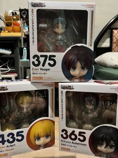 Attack on titan Nendoroid set